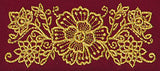 Mehndi Elegance (Goldwork)
