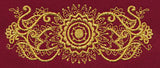 Mehndi Grandeur (Goldwork)