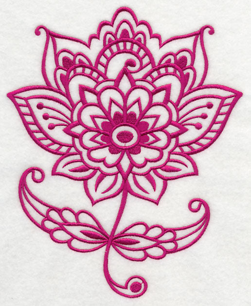 Mehndi Flower