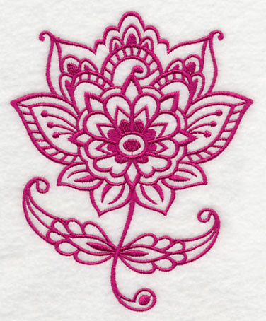 Mehndi Flower