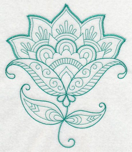 Mehndi Bloom (Vintage)
