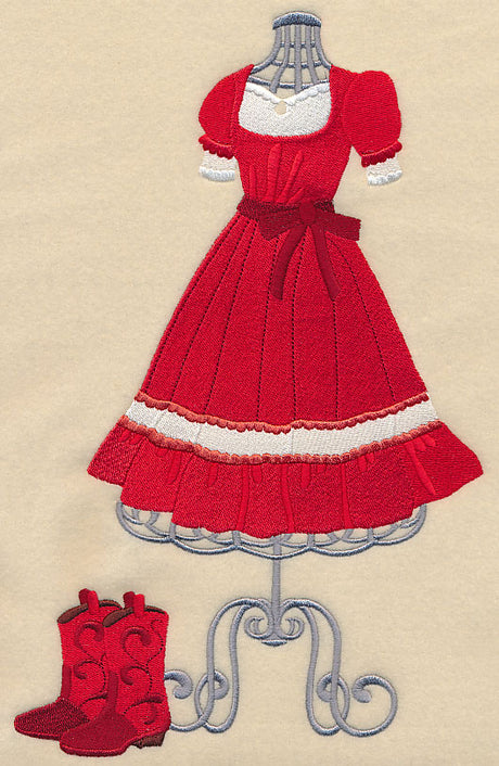 Swing Your Partner Dress Form