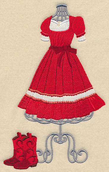 Swing Your Partner Dress Form