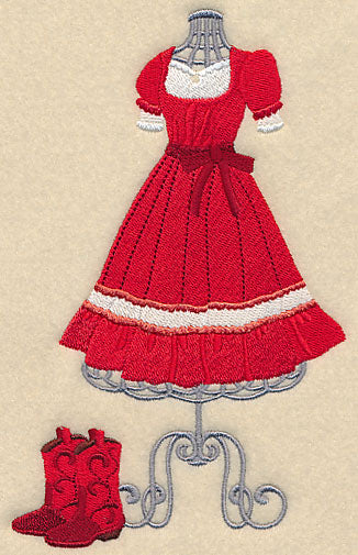 Swing Your Partner Dress Form