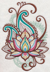 Mehndi Lotus Spray