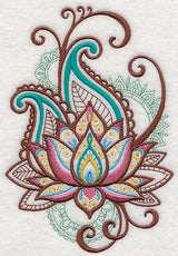 Mehndi Lotus Spray