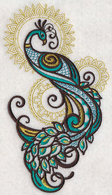 Mehndi Peacock Spray