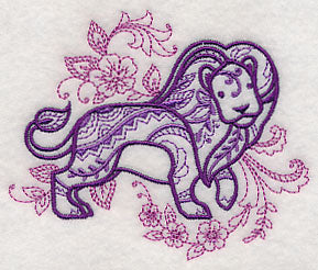Mehndi Lion