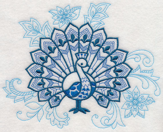 Mehndi Peacock