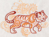 Mehndi Tiger