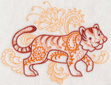 Mehndi Tiger