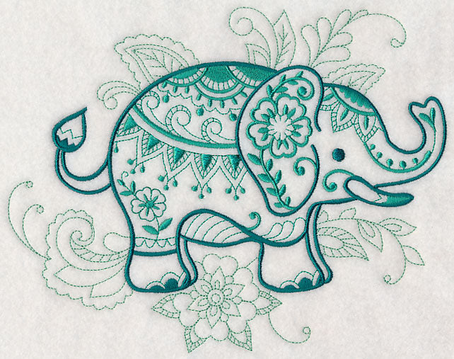Mehndi Elephant