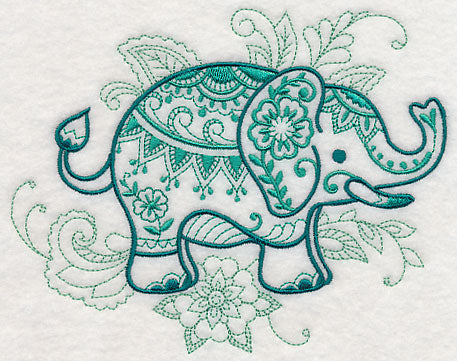 Mehndi Elephant