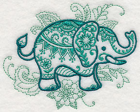 Mehndi Elephant