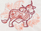Mehndi Brahma Bull