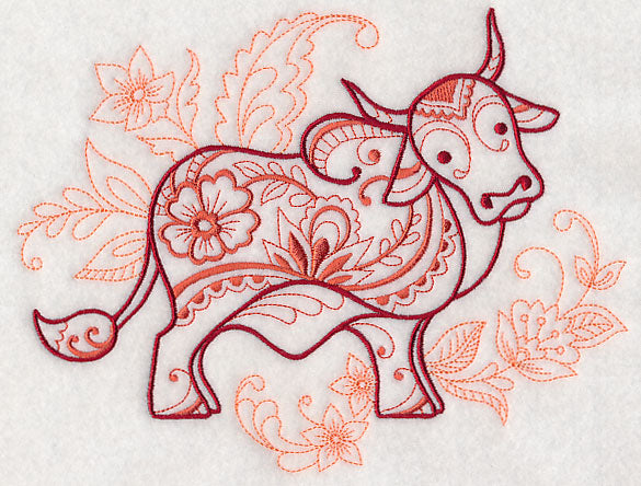 Mehndi Brahma Bull
