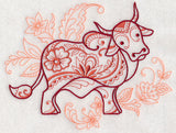 Mehndi Brahma Bull