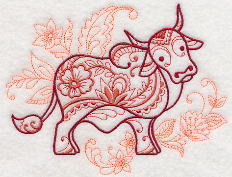 Mehndi Brahma Bull
