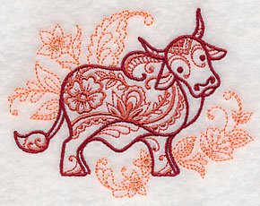 Mehndi Brahma Bull