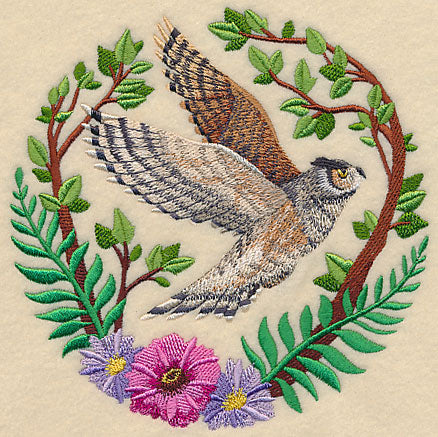 Great Horned Owl Scene