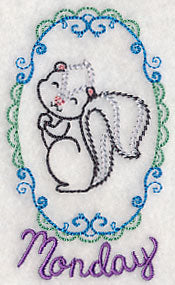 Woodland Cameo - Monday Skunk (Vintage)