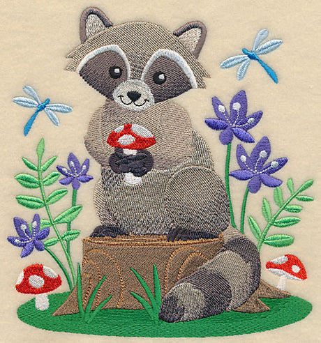 Woodland Wonders Raccoon
