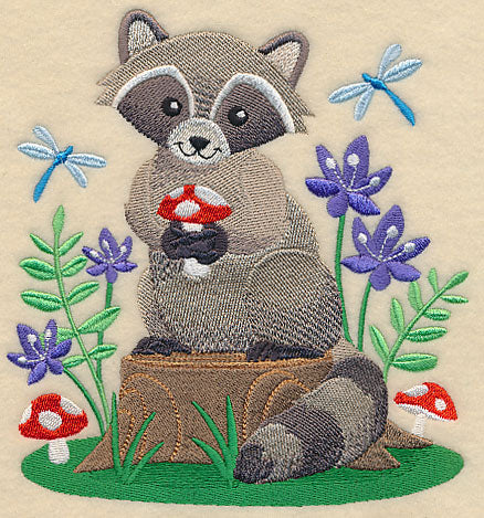 Woodland Wonders Raccoon