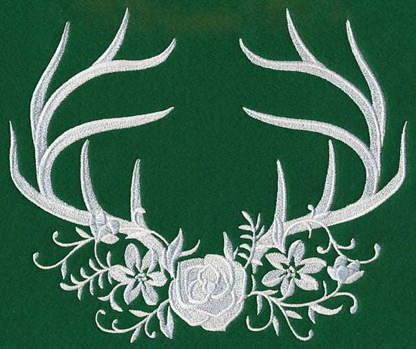 Woodland Whitework Antlers