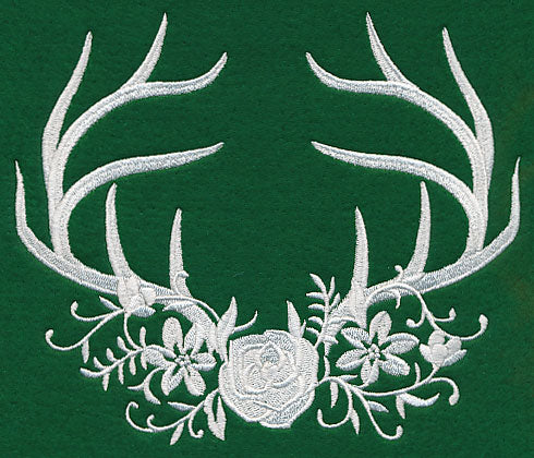 Woodland Whitework Antlers