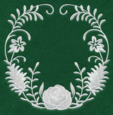 Woodland Whitework Wreath