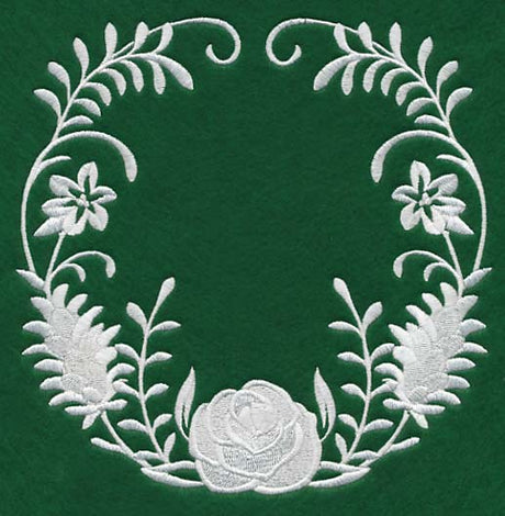 Woodland Whitework Wreath