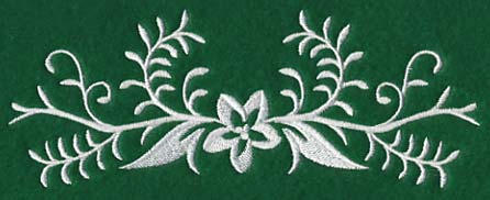 Woodland Whitework Border