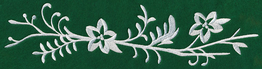 Woodland Whitework Border 2