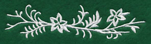 Woodland Whitework Border 2