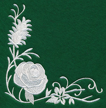 Woodland Whitework Corner