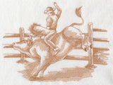 Rodeo Ridin' Scene (Toile)