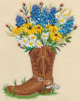 Cowboy Boot Bouquet