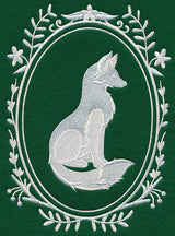 Wild Woodland Whitework Cameo - Fox