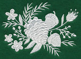 Whitework Pinecone Bouquet