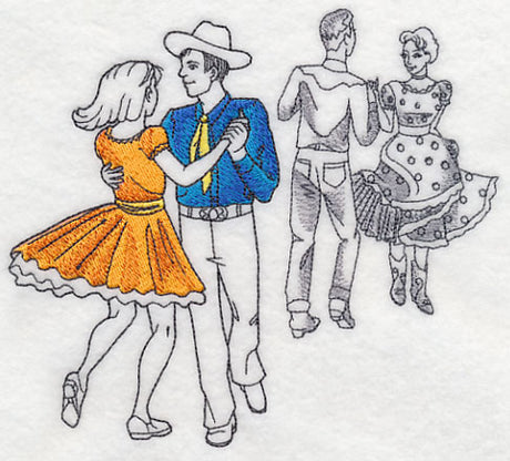 Square Dancing Fashion Plate