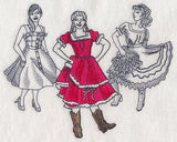 Square Dancing Fashion Plate - Female