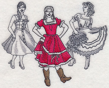 Square Dancing Fashion Plate - Female