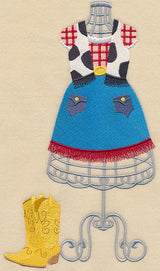 Howdy Partner Dress Form