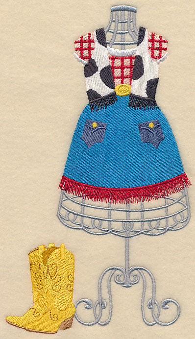 Howdy Partner Dress Form