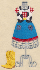 Howdy Partner Dress Form