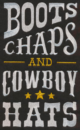 Boots, Chaps, and Cowboy Hats
