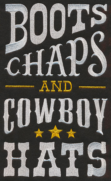 Boots, Chaps, and Cowboy Hats