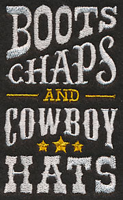Boots, Chaps, and Cowboy Hats