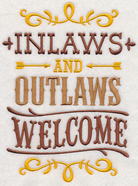 Inlaws and Outlaws Welcome