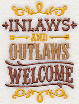 Inlaws and Outlaws Welcome